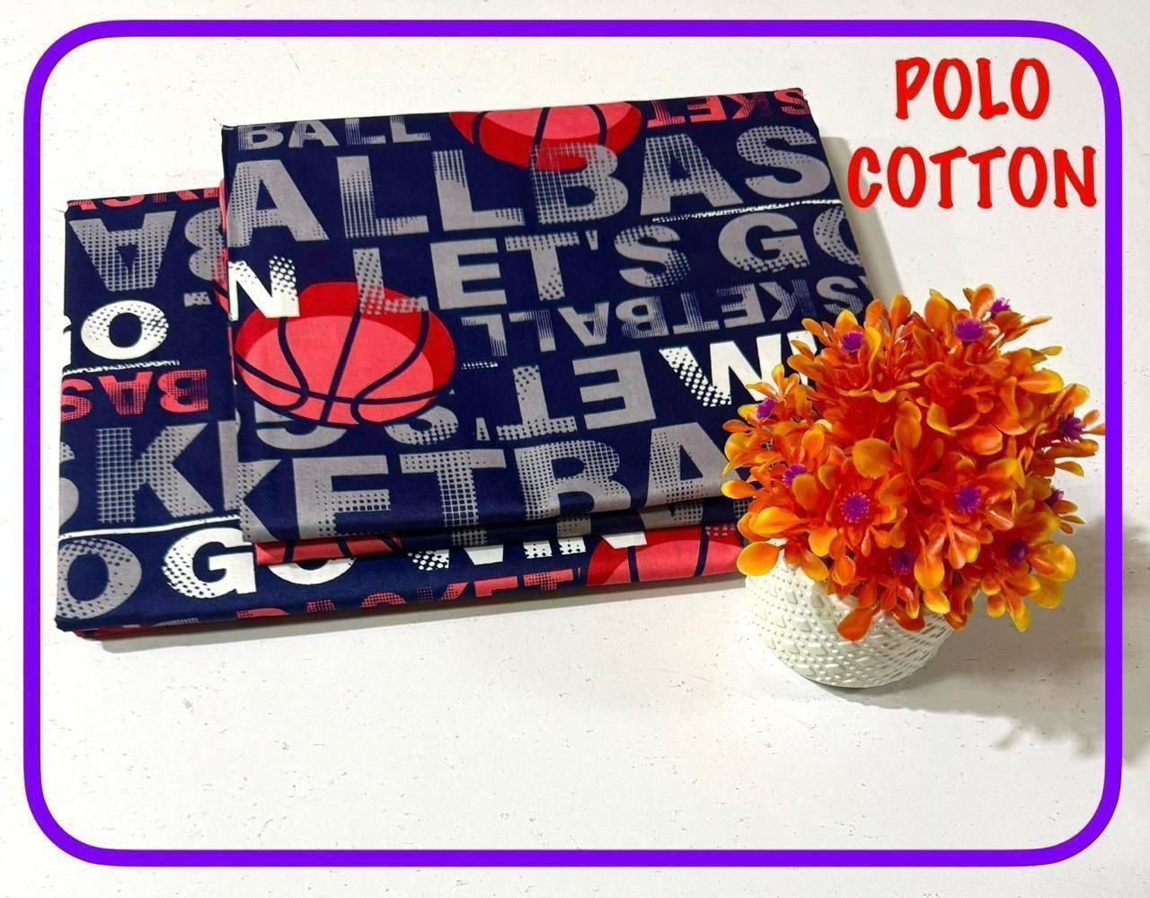 2PC MICRO POLO COTTON FOR SUMMER D-44