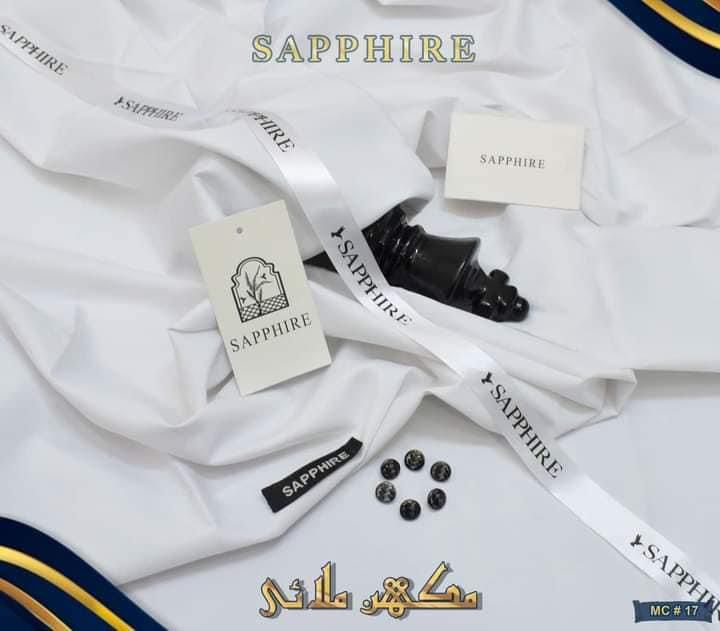 SAPPHIRE ( SPECIAL OFF WHITE ) MEN Unstitched BOSKI