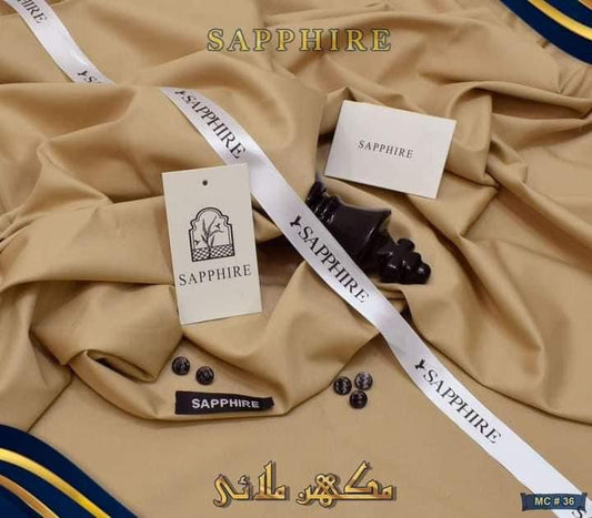 SAPPHIRE ( PALE TAUPE ) MEN Unstitched 4-Season Wash & Wear