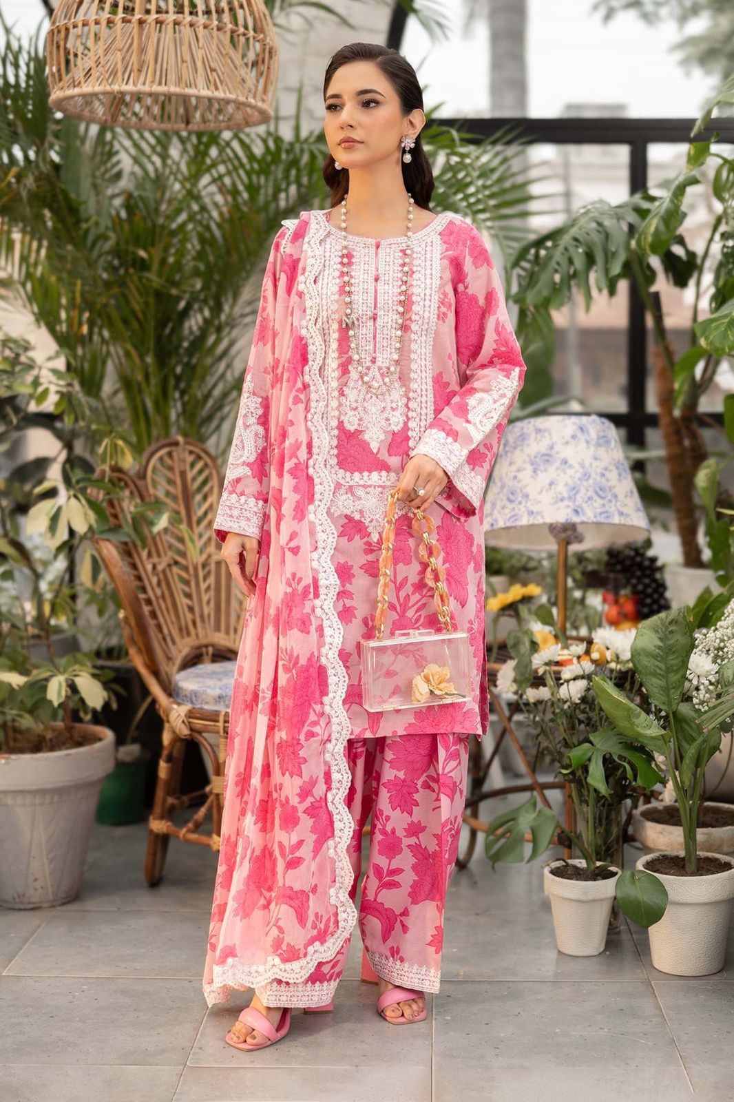 BRAND MARIA.B 2 | DIGITAL PRINT LINEN | 3PC UNSTITCHED