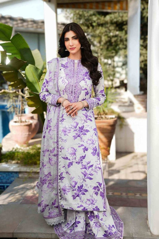 BRAND ANEELA | DIGITAL PRINT LINEN | 3PC UNSTITCHED