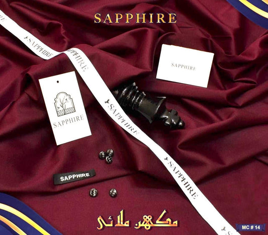SAPPHIRE ( CLARET ) MEN Unstitched BOSKI