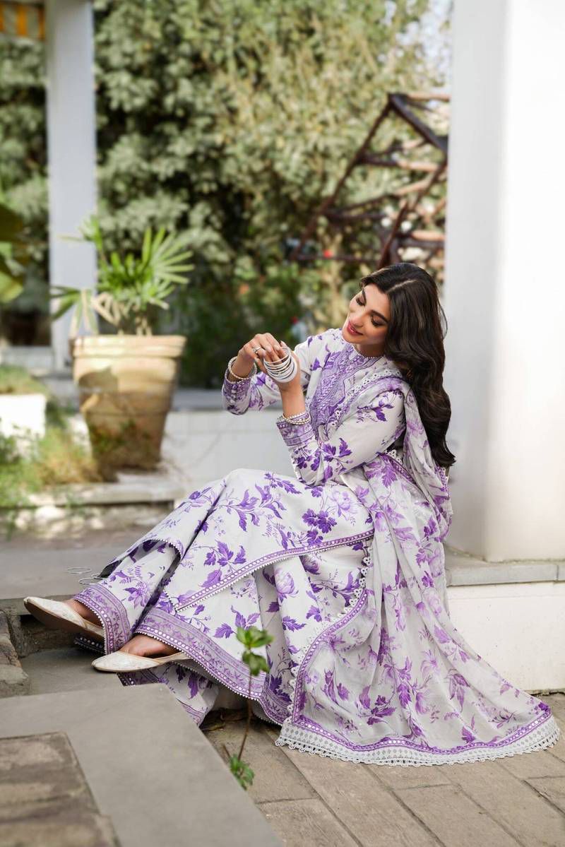 BRAND ANEELA | DIGITAL PRINT LINEN | 3PC UNSTITCHED
