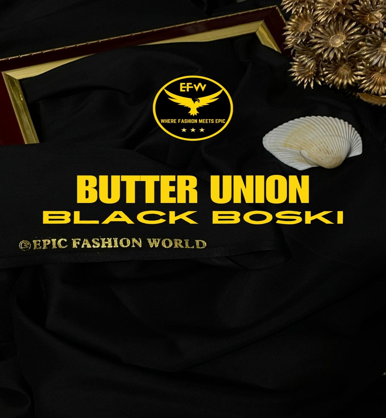 BUTTER UNION BLACK BOSKI