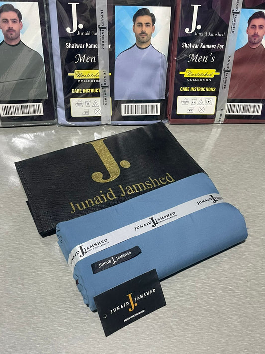 JUNAID JAMSHED ( BISMARK ) MEN Unstitched Summer Wash & Wear