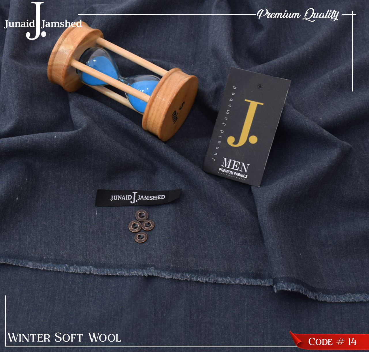 JUNAID JAMSHED (OUTER SPACE) MEN Unstitched Wool