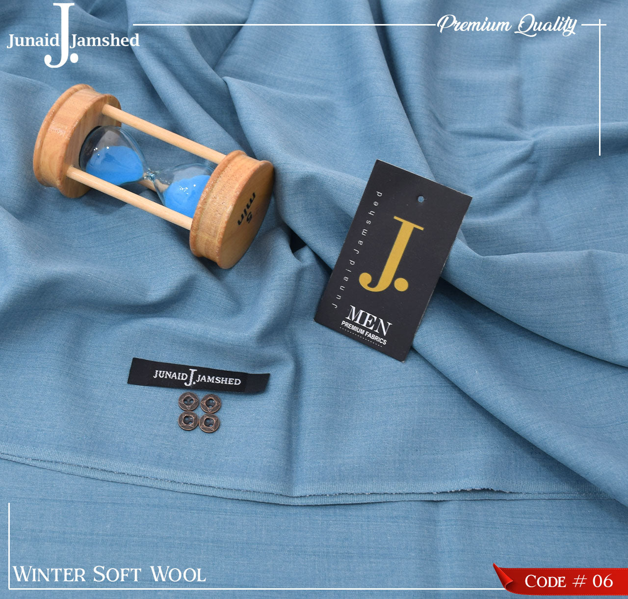 JUNAID JAMSHED (RACKLEY) MEN Unstitched Wool