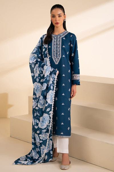 ASLING - 3PC DHANAK EMBROIDERED AC-14