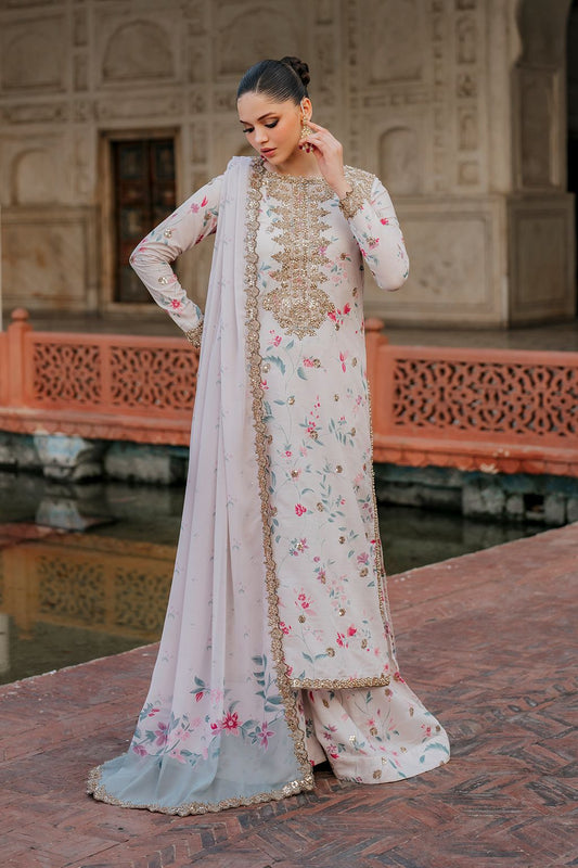 BRAND IZNIK | DIGITAL PRINT LINEN | 3PC UNSTITCHED
